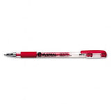 Roller Ball Stick Gel Pen, 12/Pack [Set of 2]