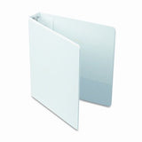Round Ring Economy Vinyl View Binder, White [Set of 2] Color: White