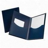 Esselte Corporation Twin Pocket Folder,w 6 Pockets,Holds 200 Sheets,Letter,Navy