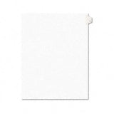 Avery White Legal Index Dividers INDEX,LTR,SIDE1,25/PK,WHT (Pack of30)
