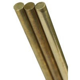 K&S Solid Rod 1/16 X 12 Brass Pack