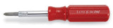 Lutz 24006 6inOne Screwdriver Red