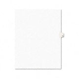 Avery White Legal Index Dividers INDEX,LTR,SDE11,25/PK,WHT (Pack of30)