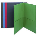 2Pocket Folders, 125 Sht Cap, Letter, 12x9, 25/BX, L.Blue, Sold as 1 Box