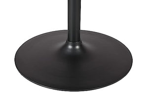 Rowan 42 Modern Luxury Pedestal Round Marble Dining Table