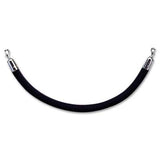 TCO11116 Tatco Velour Ropes Weighted Base Stand Stanchion