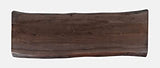 Jofran Nature'S Edge 50 Modern Solid Wood Live Edge Console Sofa Table, Slate