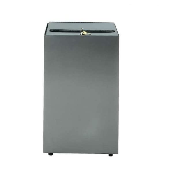 Witt Modified Series 28 Gallon Top Entry Secure Document Receptacle 28Msr Finish: Slate (Pack Of 3)