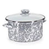 Golden Rabbit Enamelware 6qt Stock Pot