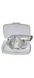 Doc's ProPlugs - Preformed Protective Vented Earplugs (Pair) Clear With Leash-Medium-Small