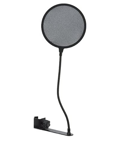 On-Stage Asvs6-Gb Microphone Pop Filter With Clamp And 13'' Gooseneck