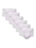 Fruit of the Loom Mens Premium Brief (6 Pack), White, Large