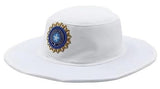 India Cricket Bucket Hat, Blue With Embroidered Badge