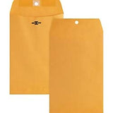 Business Source HeavyDuty Metal Clasp Envelopes Clasp #556 Width x 9 Length 28 lb Clasp Kraft 100 / Box Kraft