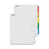Cardinal Traditional OneStep Index System, 15Tab, 115, Letter, White, 15/Set