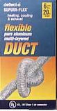 Duct 6X20' Suprflex (Pack Of 1)