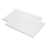 Art & Decoration Fabric Sheets, 12 x 18, White, 45 Sheets Per Pack, 2 Packs