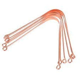 Tonourish Copper Tongue Cleaner, Fights Bad Breath, Pure Copper Tongue Cleaner Based On Ancient Ayurveda Culture, With Travel Ba