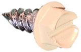 SCREWIT Almond Color Gutter Screws #8 x 1/2 Inch - Downspout & Zip Screws, Self-Drilling Sheet Metal Screws with 1/4 Hex Head, C