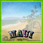 Scrapbook Customs Scrapbook Customs Maui Hawaii Paradise Vintage 12 x 12 Scrapbook Paper 1 Sheet (36369)