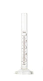 GLAB India Class A Borosilicate Glass Measuring Cylinder with Calibration Certificate