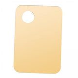 MERISHOPP 2xAcrylic Makeup Mixing Palette Color Mixing Blending Painting Paint Golden