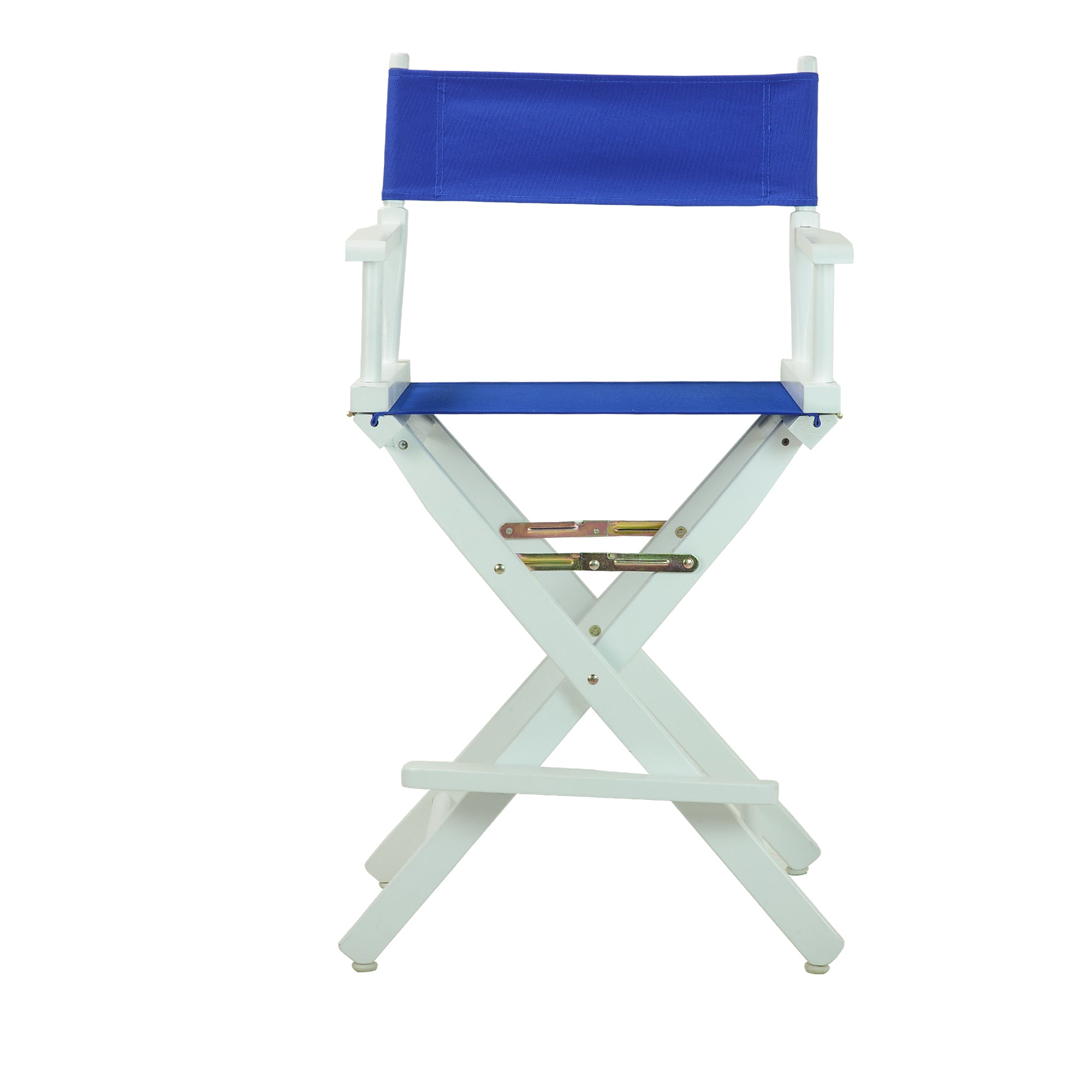 24 Director'S Chair White Frame-Royal Blue Canvas