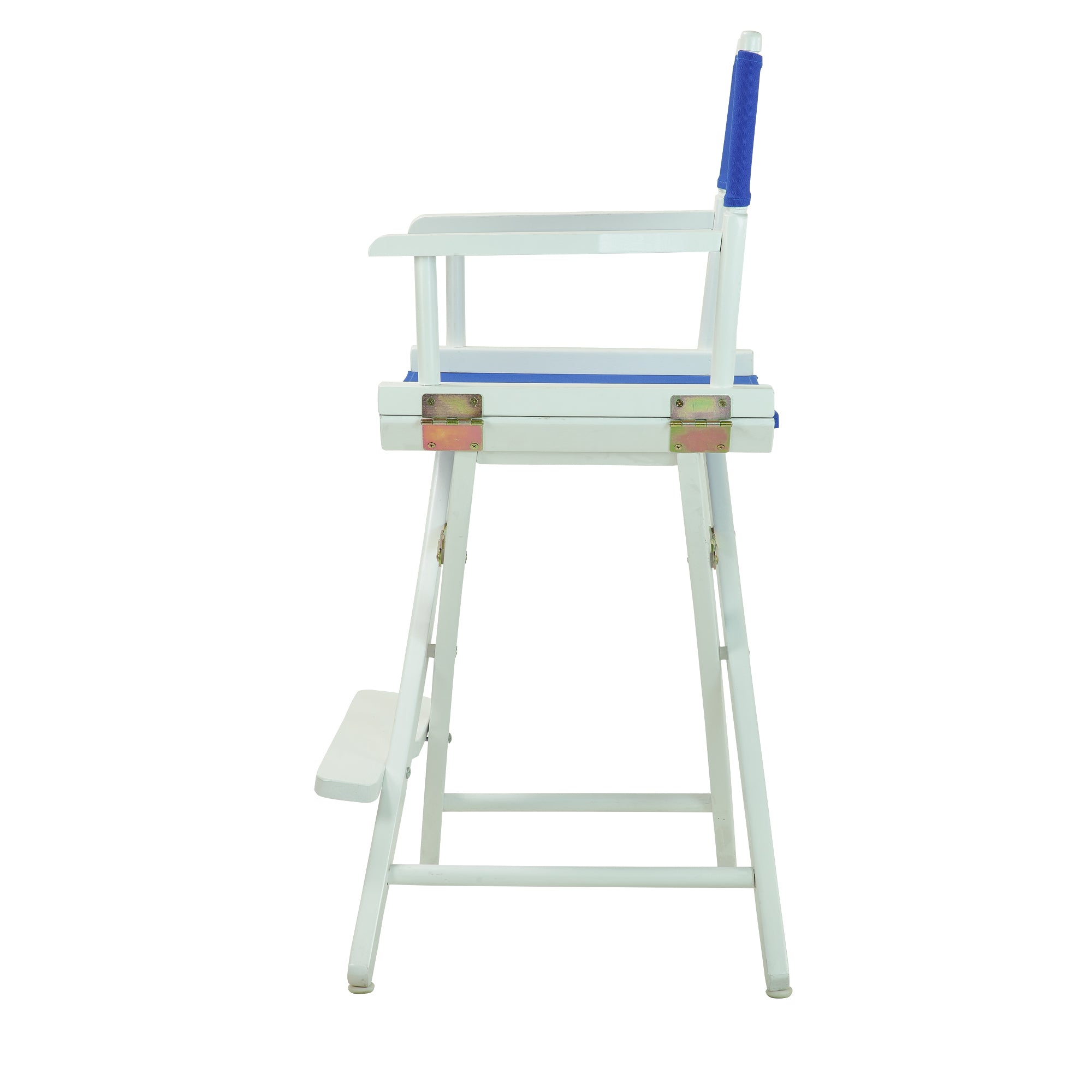 24 Director'S Chair White Frame-Royal Blue Canvas