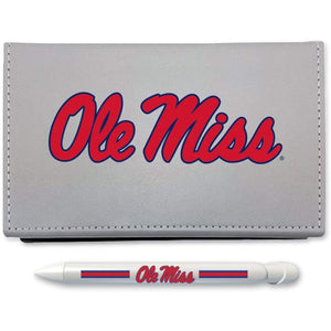 Ole Miss Sticky Note Desk Set With Rotating Message Pen (2214)