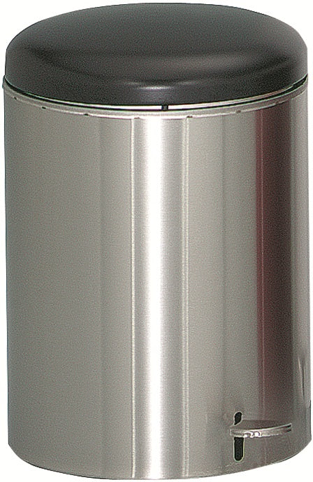 2240Ss-Vv Ergode Step-On Receptacle - Hands-Free, Sanitary Disposal For Healthcare Facilities - Galvanized Liner, Steel Construc