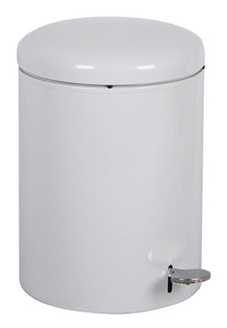 2240Wh-Vv Ergode Step-On Receptacle - Hands-Free, Sanitary Disposal For Healthcare Facilities - Galvanized Liner, Steel Construc