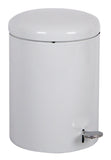 2240Wh-Vv Ergode Step-On Receptacle - Hands-Free, Sanitary Disposal For Healthcare Facilities - Galvanized Liner, Steel Construc