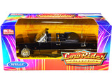 1963 Chevrolet Impala SS Convertible Black Low Rider Collection 1/24 Diecast Model Car by Welly
