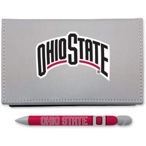Ohio State Sticky Note Desk Set With Rotating Message Pen (2243)