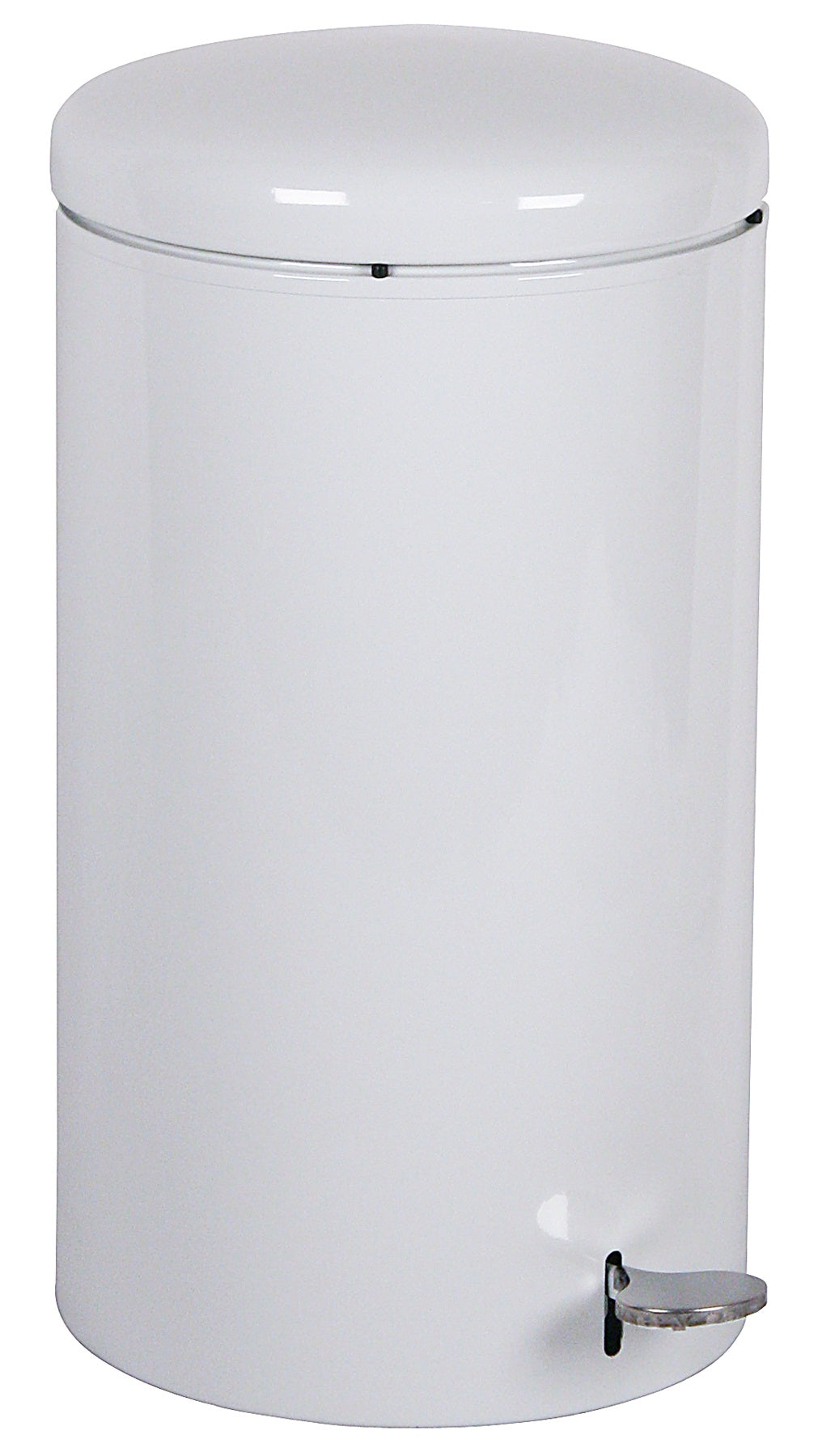 2270Wh-Vv Ergode Step-On Receptacle - Hands-Free, Bio-Hazard Safe, Durable Steel, Galvanized Liner - Ideal For Healthcare Facili