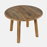 Reclamation 42 Rustic Reclaimed Solid Wood Round Dining Table