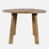 Reclamation 42 Rustic Reclaimed Solid Wood Round Dining Table