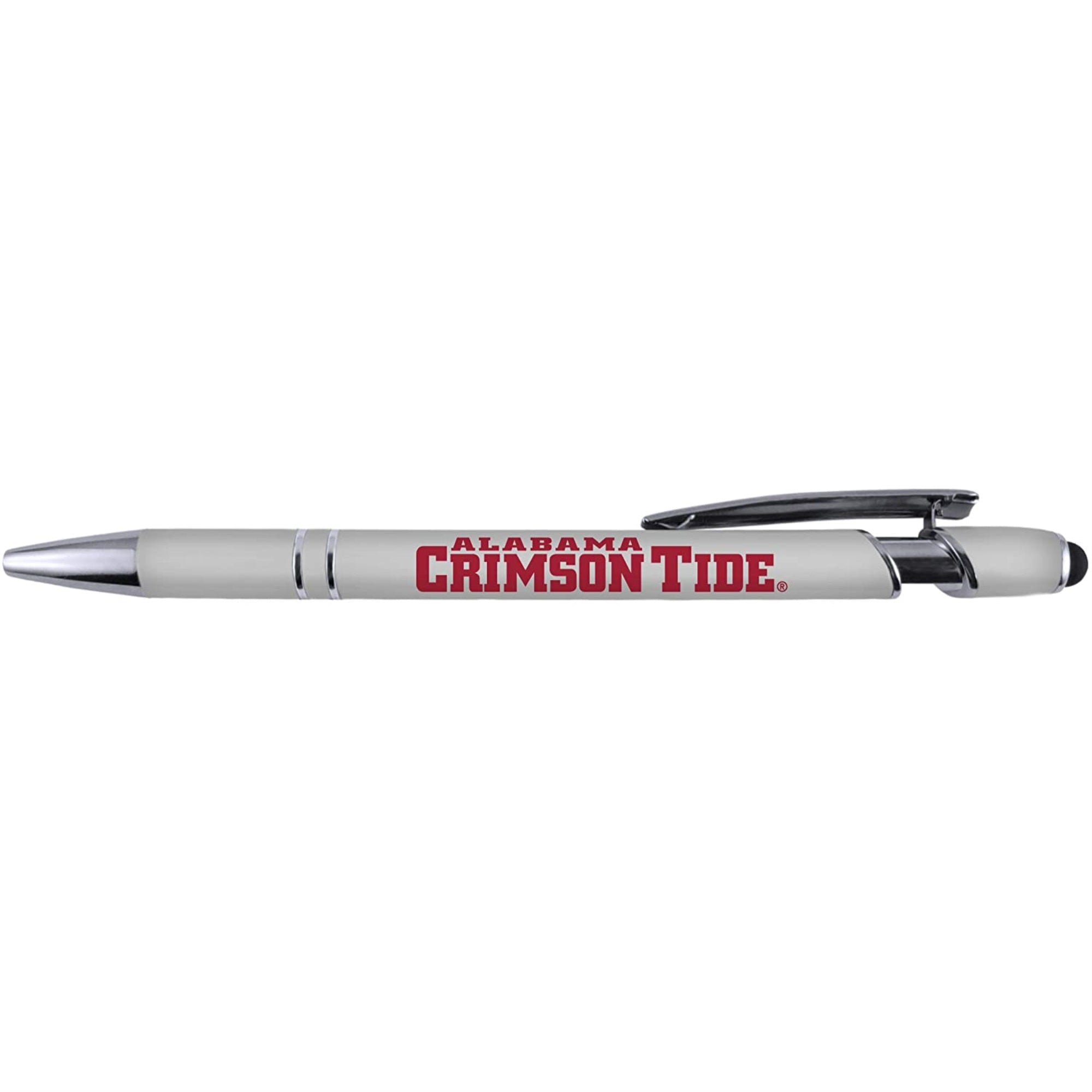 Alabama Crimson Tide Gift Set - Spiral Notebook And Comfort Feel Metal Pen (2302)