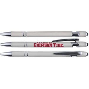 Alabama Crimson Tide Gift Set - Spiral Notebook And Comfort Feel Metal Pen (2302)