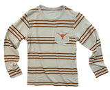 Texas Longhorns Youth Boys Stripe LS Tee