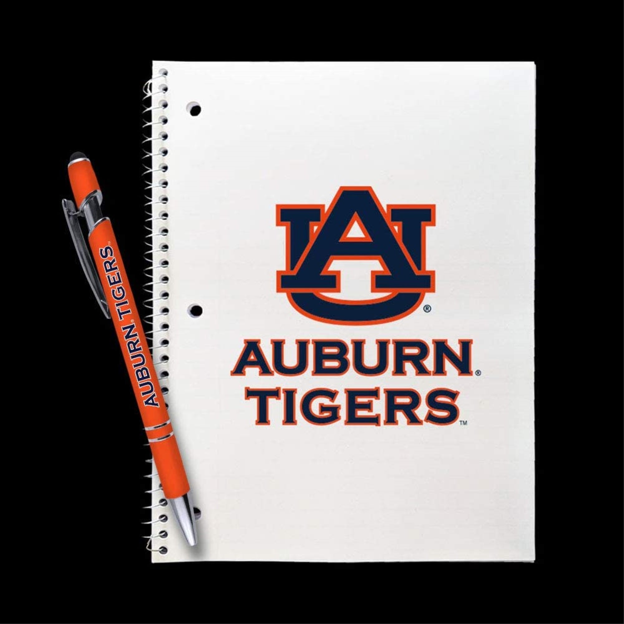 Auburn Gift Set - Spiral Notebook And Comfort Feel Metal Pen (2311)