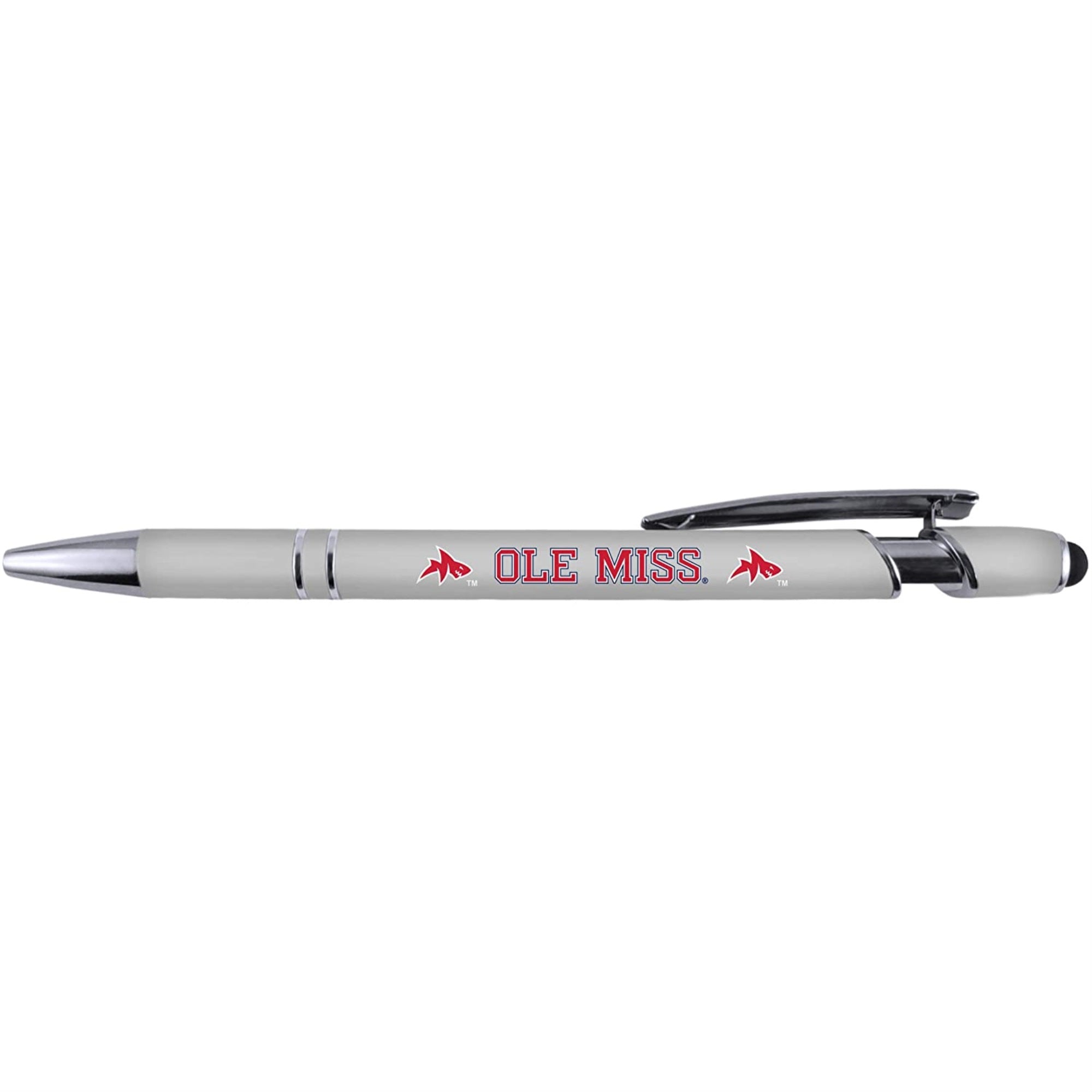 Mississippi (Ole Miss) Gift Set - Spiral Notebook And Comfort Feel Metal Pen (2314)