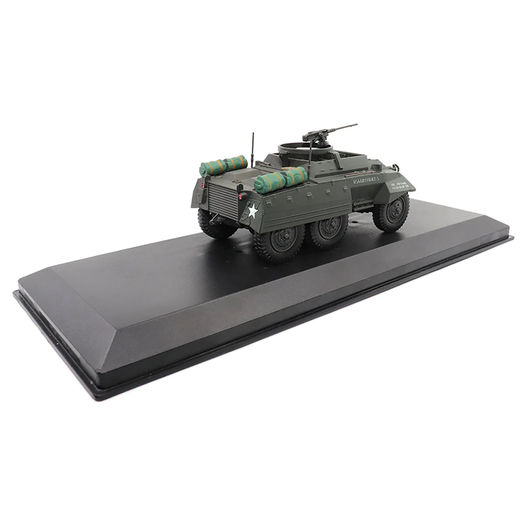 Ford M20 Armored Utility Car Olive Drab United States Army 1/43 Diecast Model By Militaria Die Cast