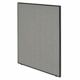 Interion® Office Partition Panel 36-1/4W X 60H Gray