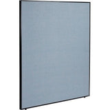 Interion® Office Partition Panel 60-1/4W X 72H Blue