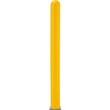 Global Industrial™ Smooth Bollard Post Sleeve 4 Hdpe Dome Top Yellow