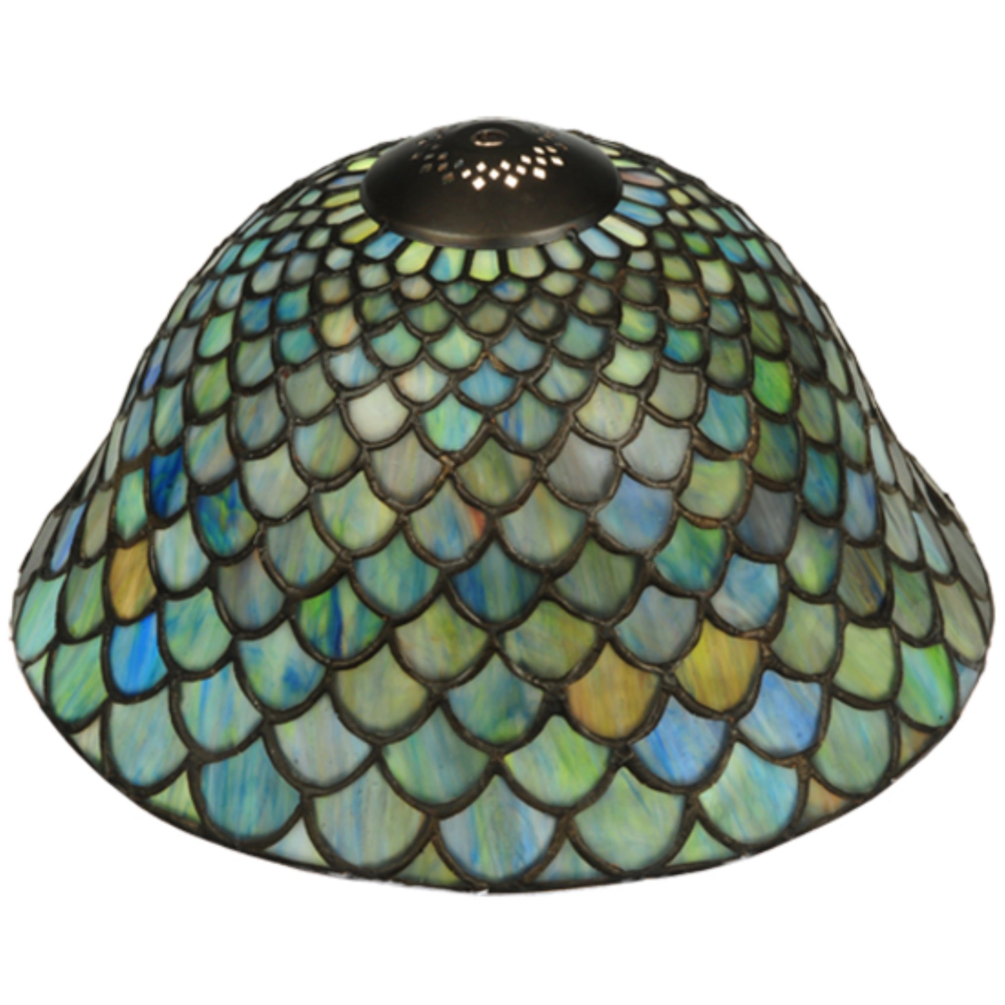 12W Tiffany Fishscale Shade