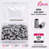 Gel-Le - Mini White Sand Bands 100pc -