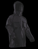 All Season Rain Parka,Black, Mens, 100% Tactical Nylon, 5Xlr