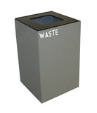 24Gc03-Sl-Vv Ergode Recycling Containers - Compact, Space Efficient, Customizable Sizes, Colors, And Lid Options, Durable Steel